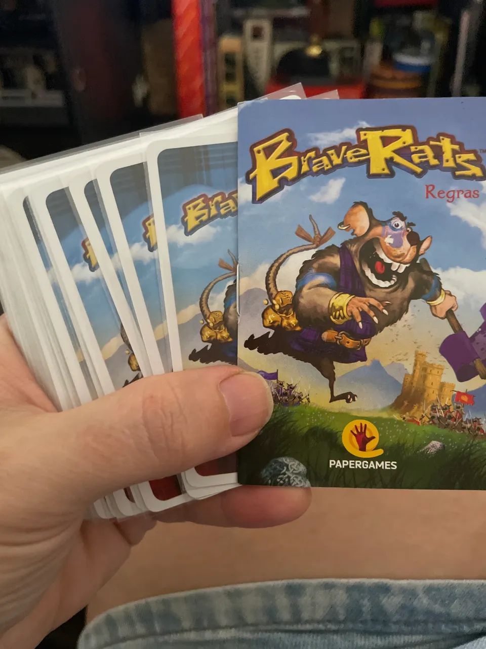 Jogo de Cartas Brave Rats - Foto 3