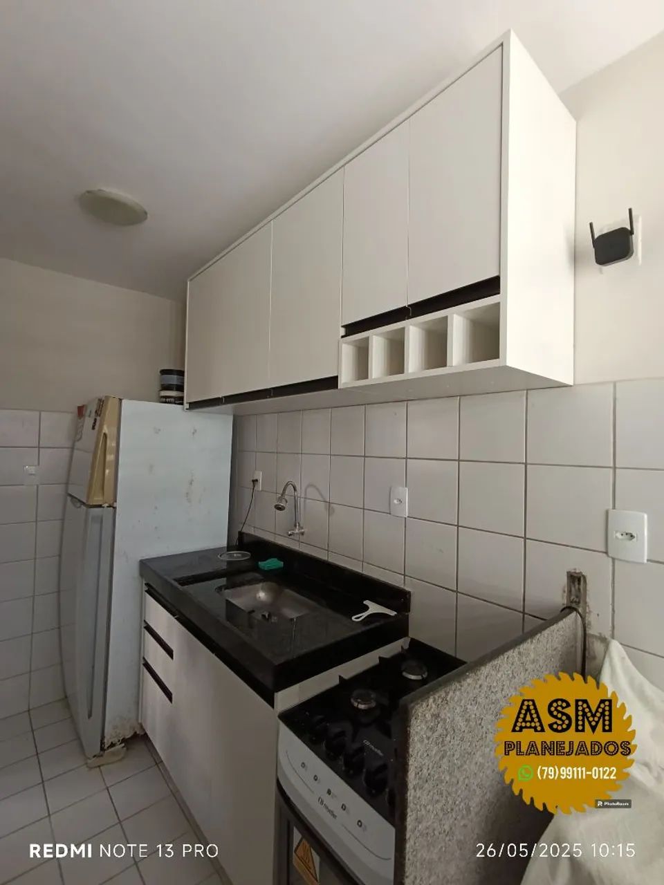 Armário planejado de cozinha branco - Foto 2