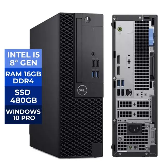 Cpu Dell Optiplex 3070 I5-9500 16gb Ssd 500GB - Computadores e
