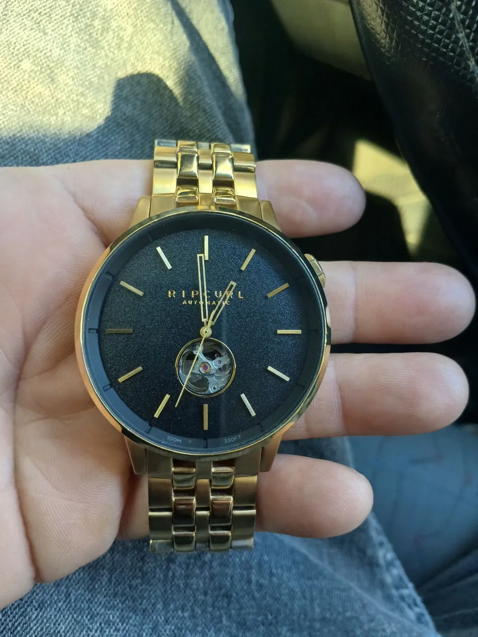 Relógio Rip Curl Automático Dourado