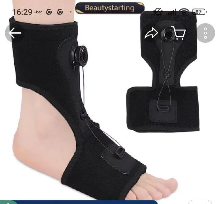 Suporte para Tornozelo -  Recuperação de Lesões