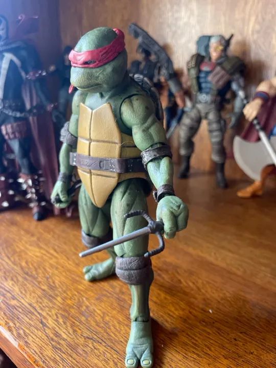 Figura de Ação do Raphael - Teenage Mutant Ninja Turtles - Foto 2