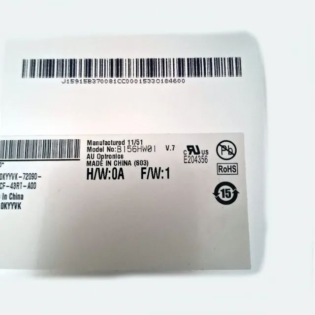 TELA LED FULL HD 15,6 polegadas e 40 pinos para notebook - Foto 4