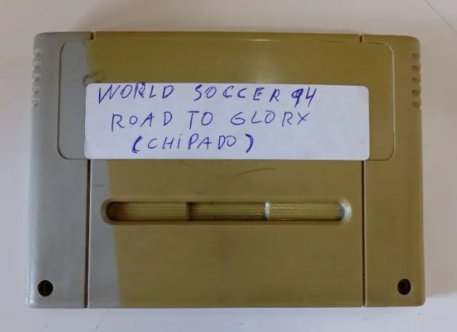 Cartucho Super Nintendo World Soccer 94 Road To Glory Paralelo Chipado 