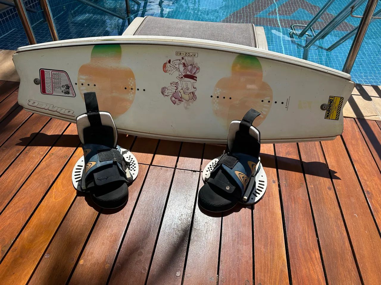 Prancha Wakeboard OBrien + Botas Morph Kit Top Campinas-sp - Foto 4