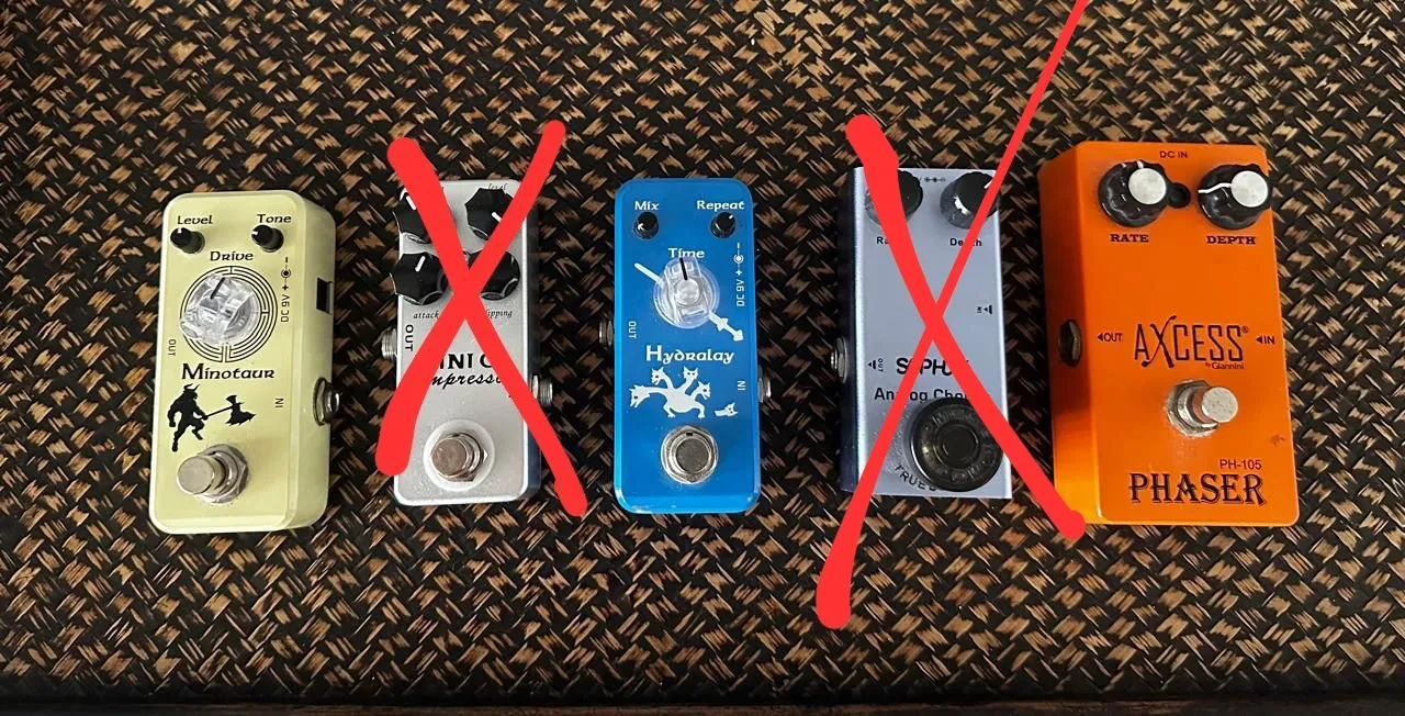 Pedais para Guitarra - Diversos Modelos