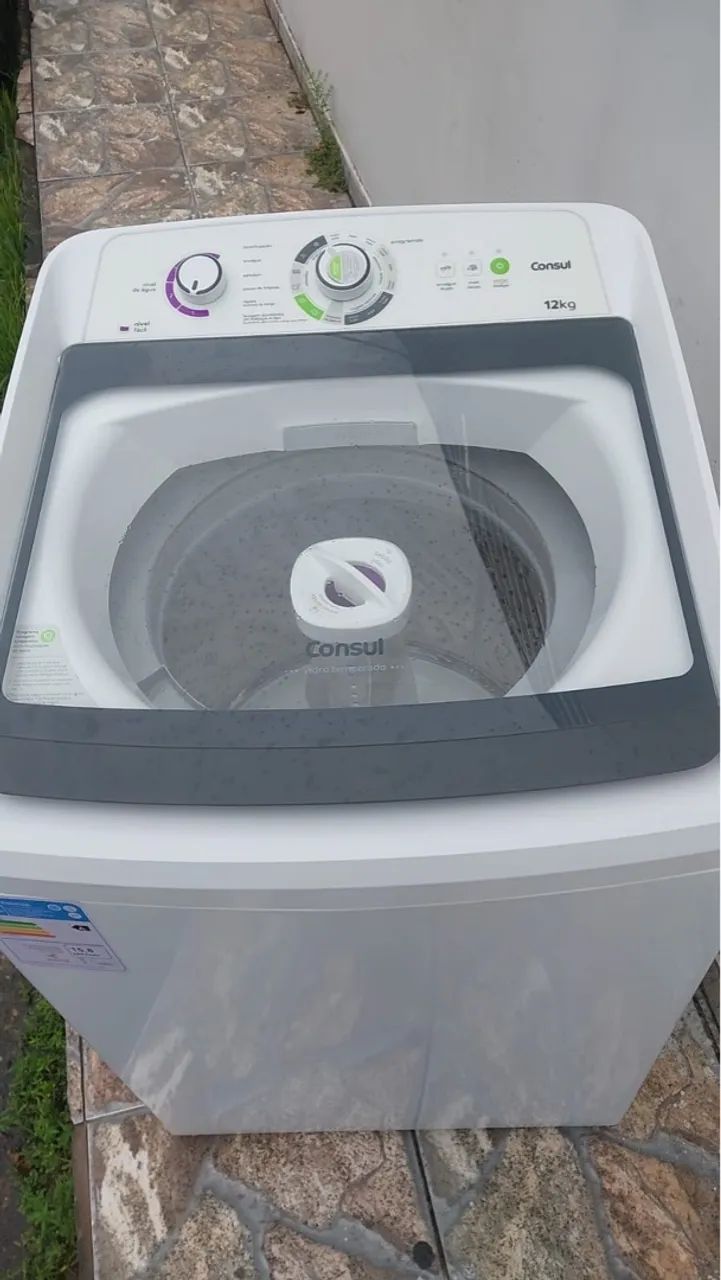 Lavadora Consul 12kg semi nova 