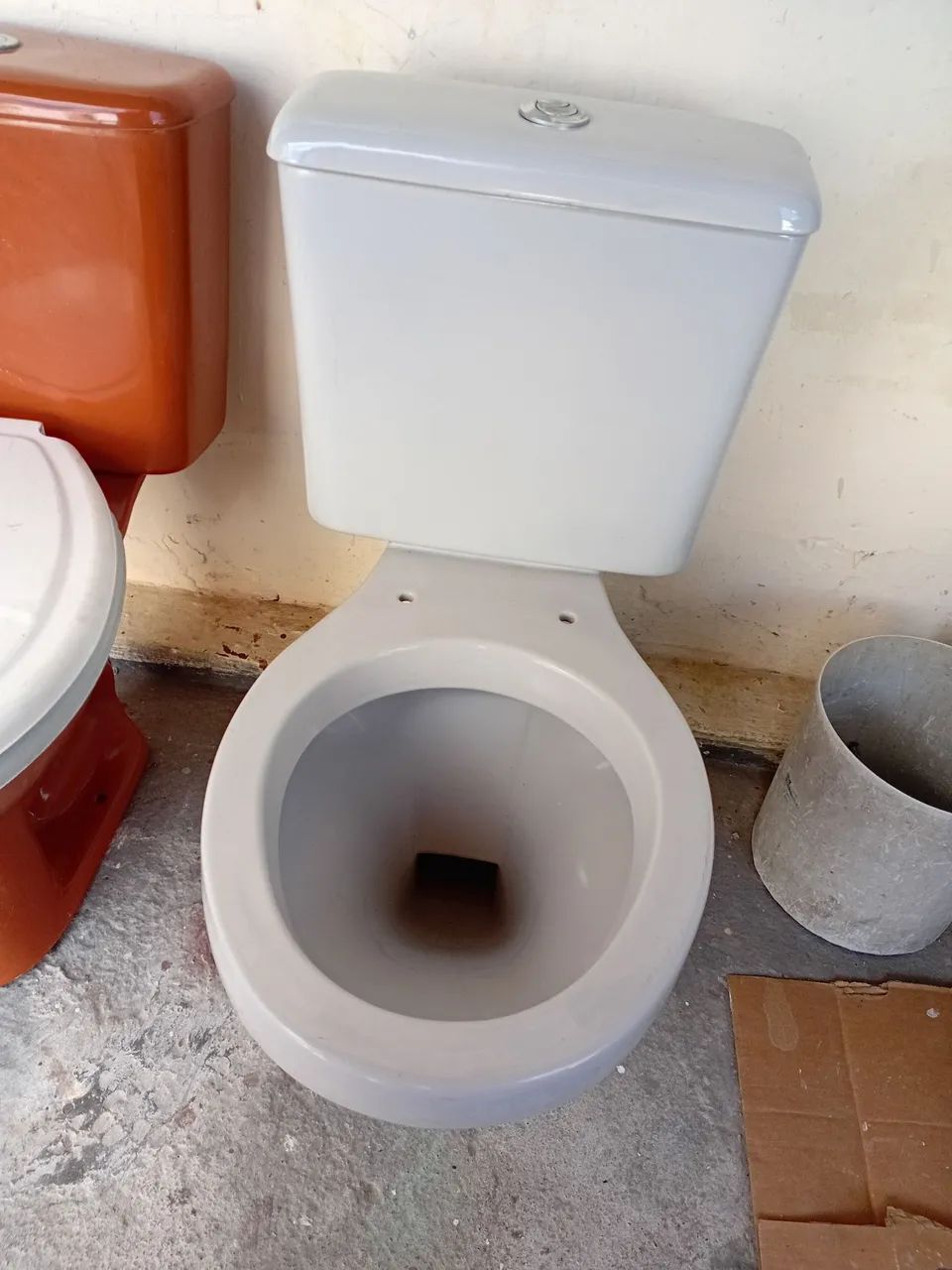 Vaso Sanitário acoplado cinza  - Foto 3