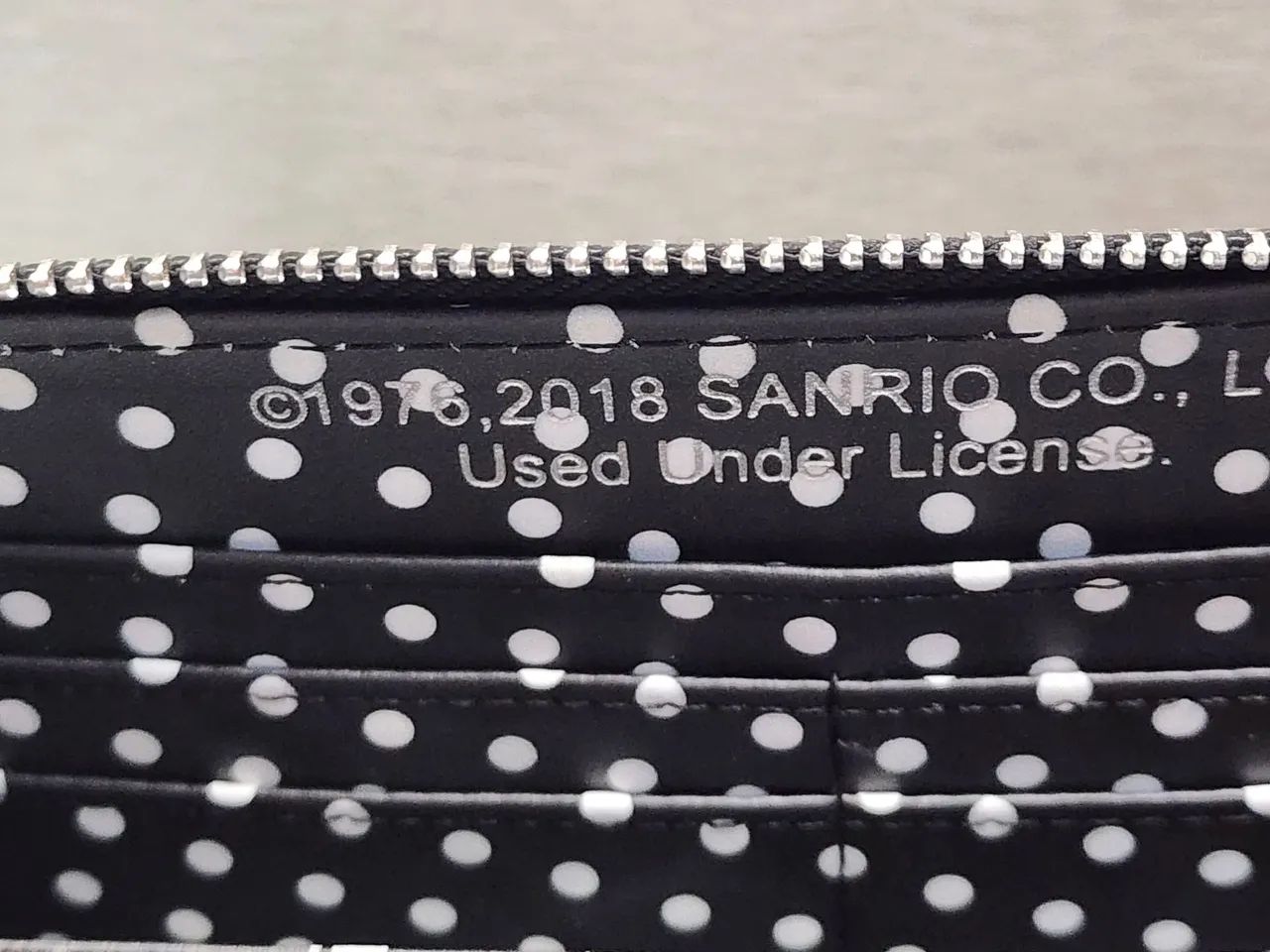 Carteira de couro da Hello Kitty by Santa Lolla 2018 nova - Foto 2