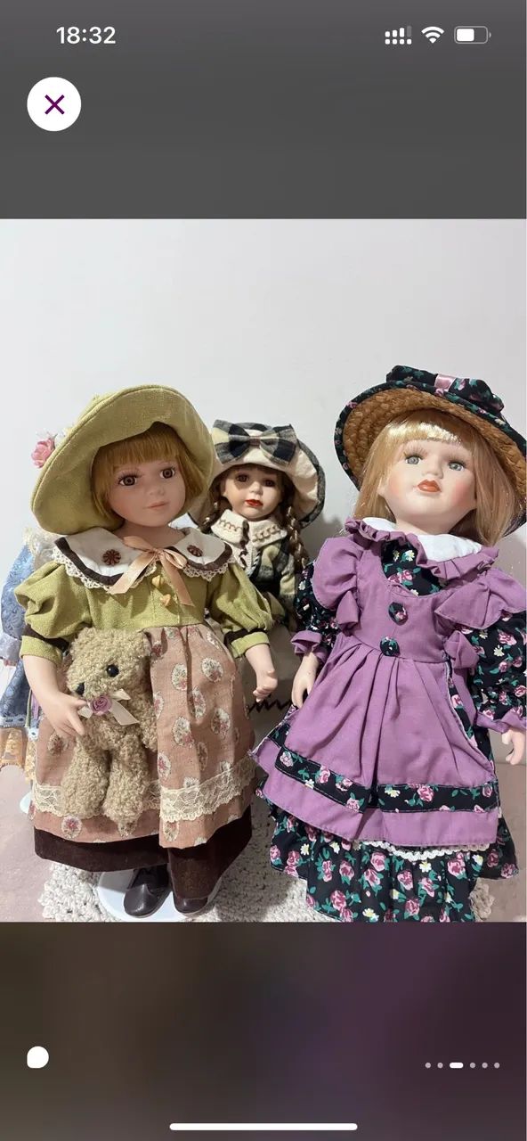 Bonecas d e porcelana - Foto 4