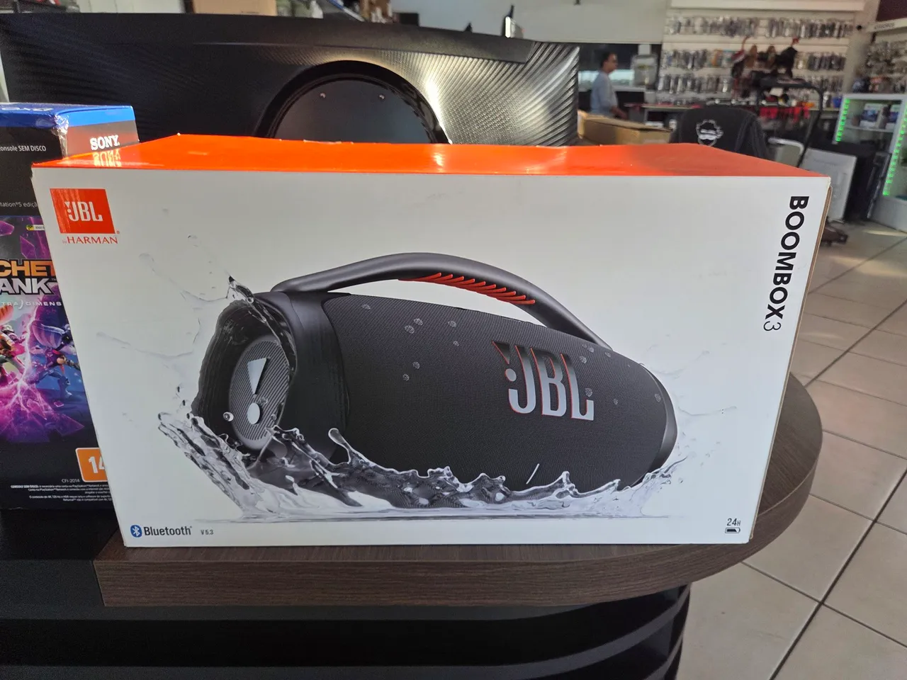 JBL Boombox 3 Original Nova Lacrada Com Garantia