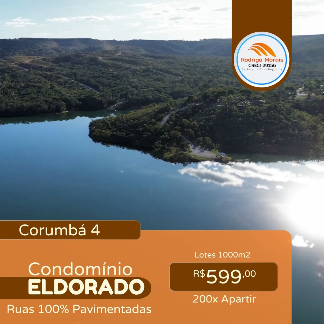 @ Terreno Parcelado Direto Construtor, Sem Burocracia, 1.000m2 Apenas 699 mensal #