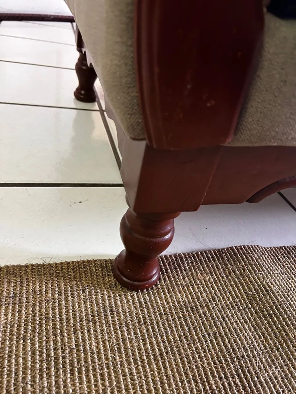 Sofá Clássico Luís XV antiguidade restaurado em Ótimo Estado - Foto 5