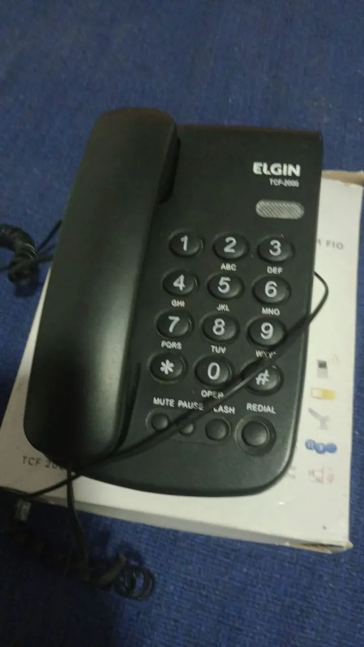 Telefone Fixo Elgin TCF-2000
