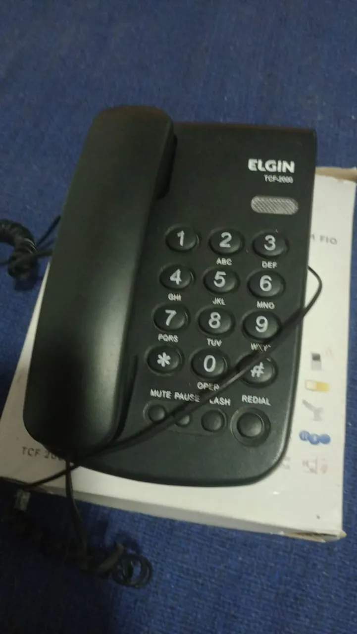 Telefone Fixo Elgin TCF-2000