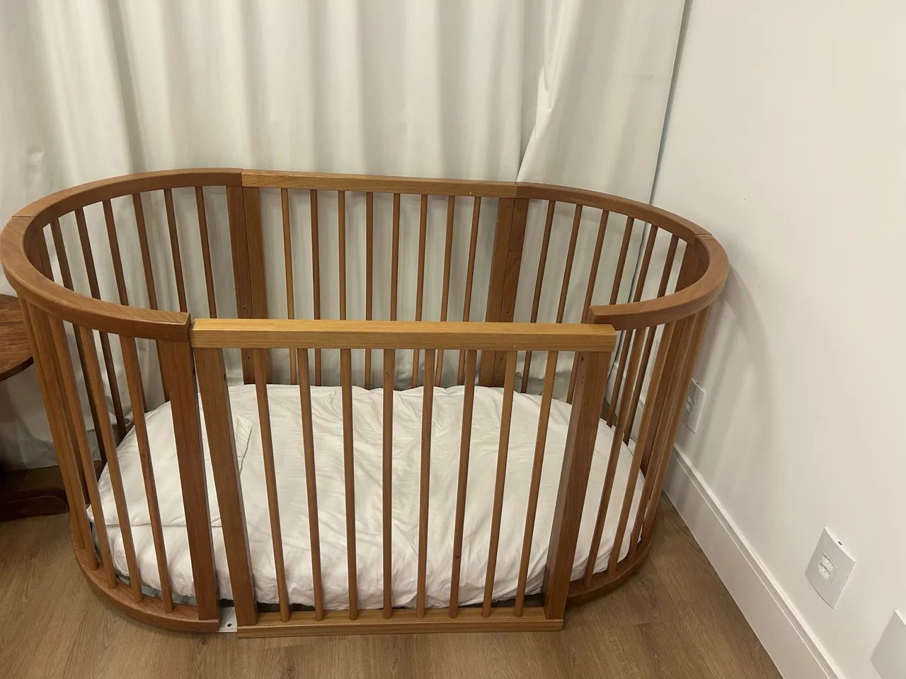 Berço Crescer Sleeper - Madeira  - Foto 3