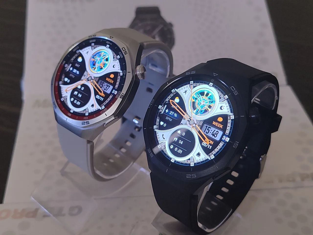 RELÓGIO Smartwatch MA32 MICROWEAR TELA AMOLED REDONDO NOVO NA CAIXA 