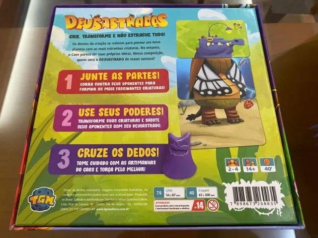 Deusastrados - Boardgame - Foto 4
