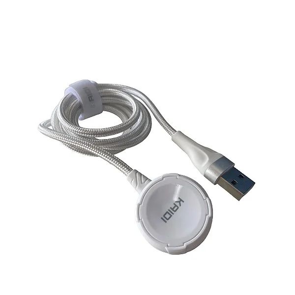 Carregador Magnético Indução para Relógio Smartwatch, Branco - Kaidi  - Foto 2