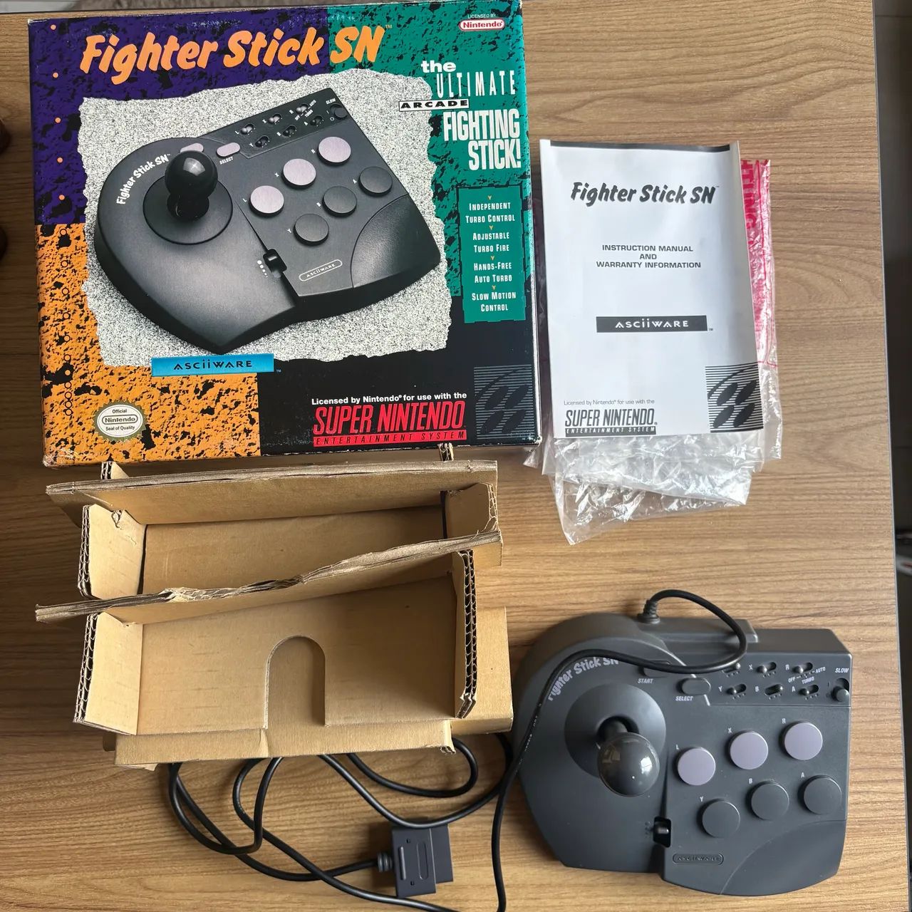 Fighter Stick SN - Super Nintendo - Foto 2