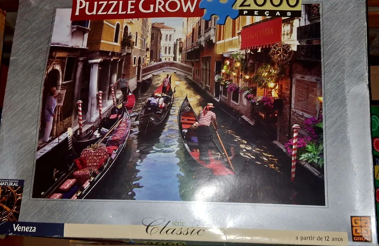 Quebra-cabeça Veneza 2000 peças
