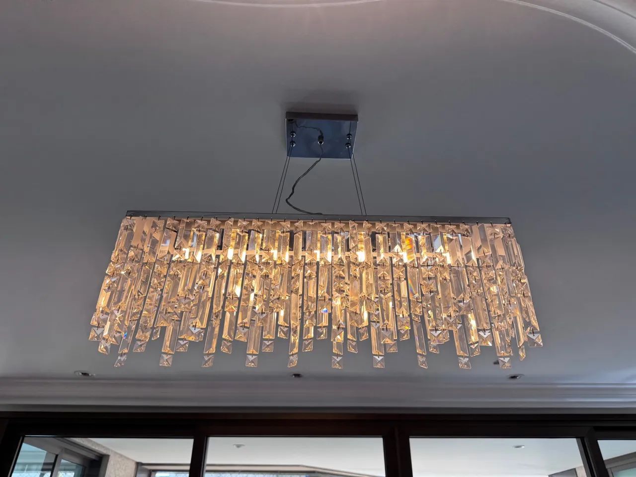 Lustre pendente sala jantar - Foto 6