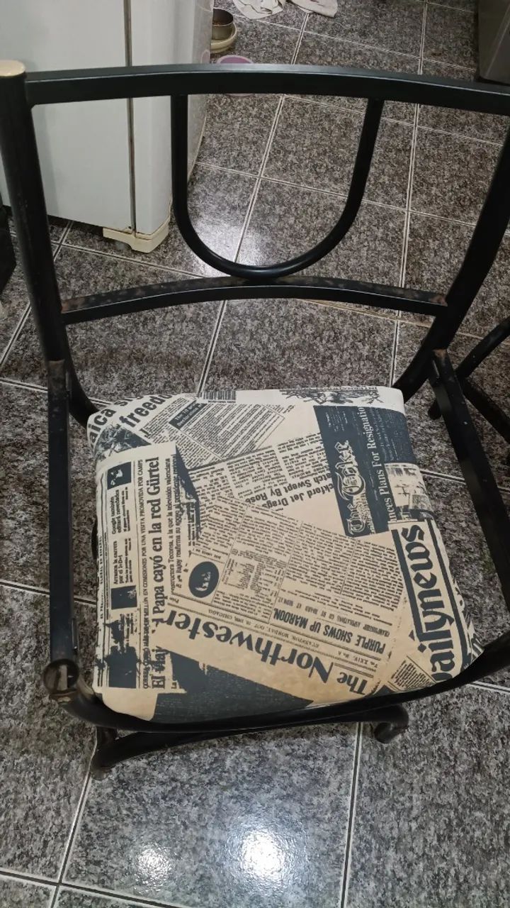 Estrutura de cadeira em ferro64374972336769120