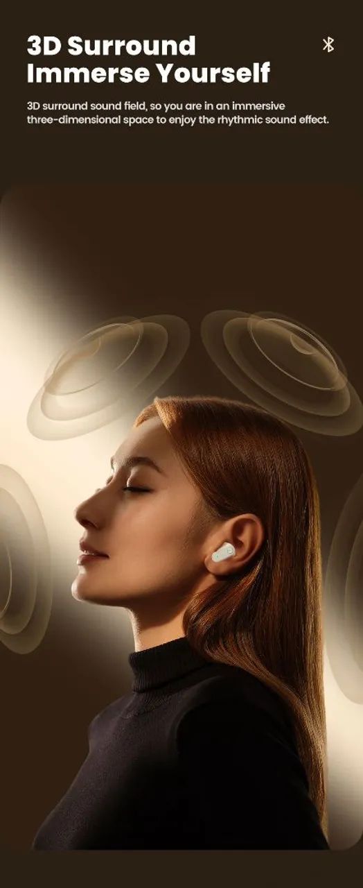 Fone Bluetooth Toocki EJ05 - Foto 2