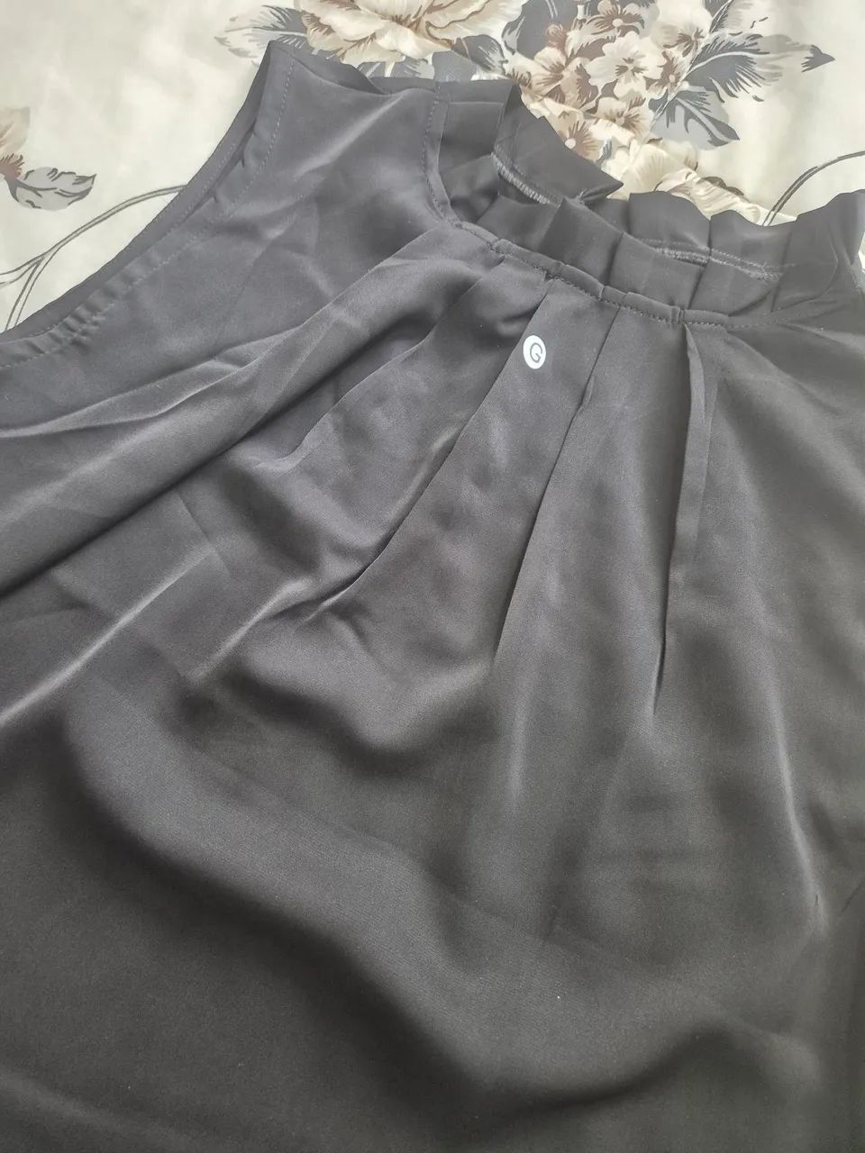 Blusa Preta tam M nova - Foto 2