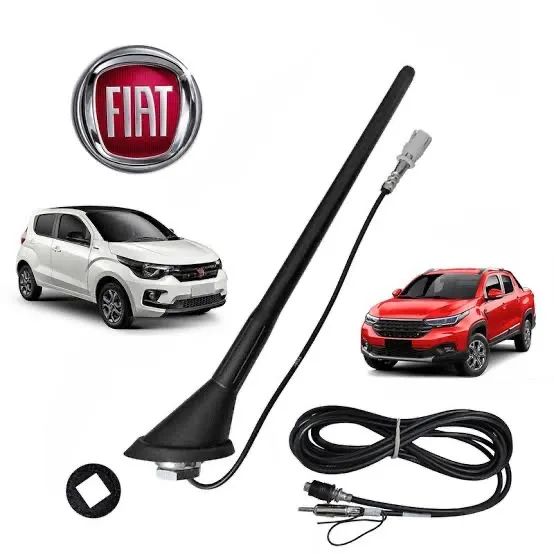 Antena Teto Fiat Nova Strada Mobi com Cabo