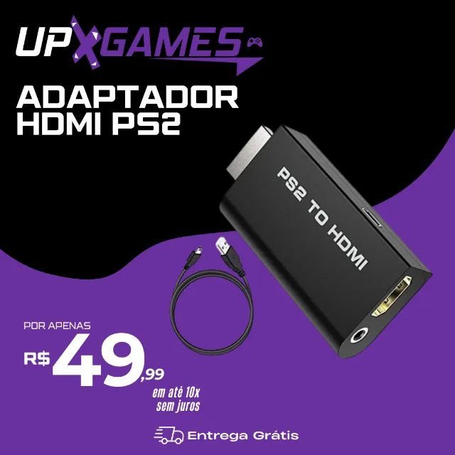 Adaptador Hdmi PS2
