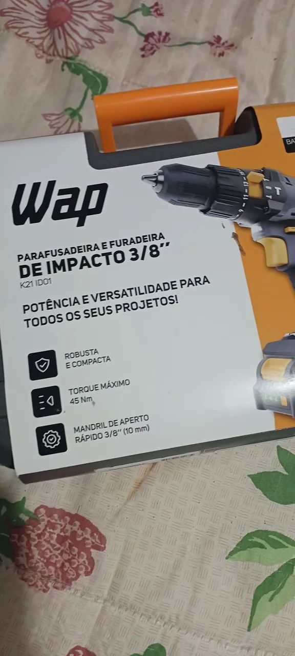 Parafusadeira/Furadeira de Impacto 3/8" Wap - Foto 3