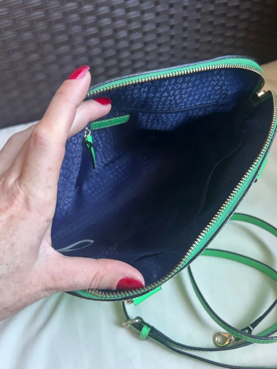 Bolsa Kate Spade Verde Original - Foto 4