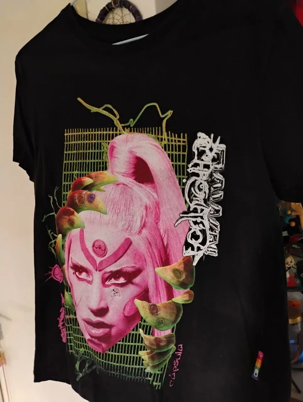 Camiseta estonada Lady Gaga Chromatica - P