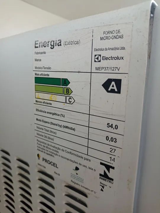 Micro-ondas Electrolux em ótimo estado - Foto 2