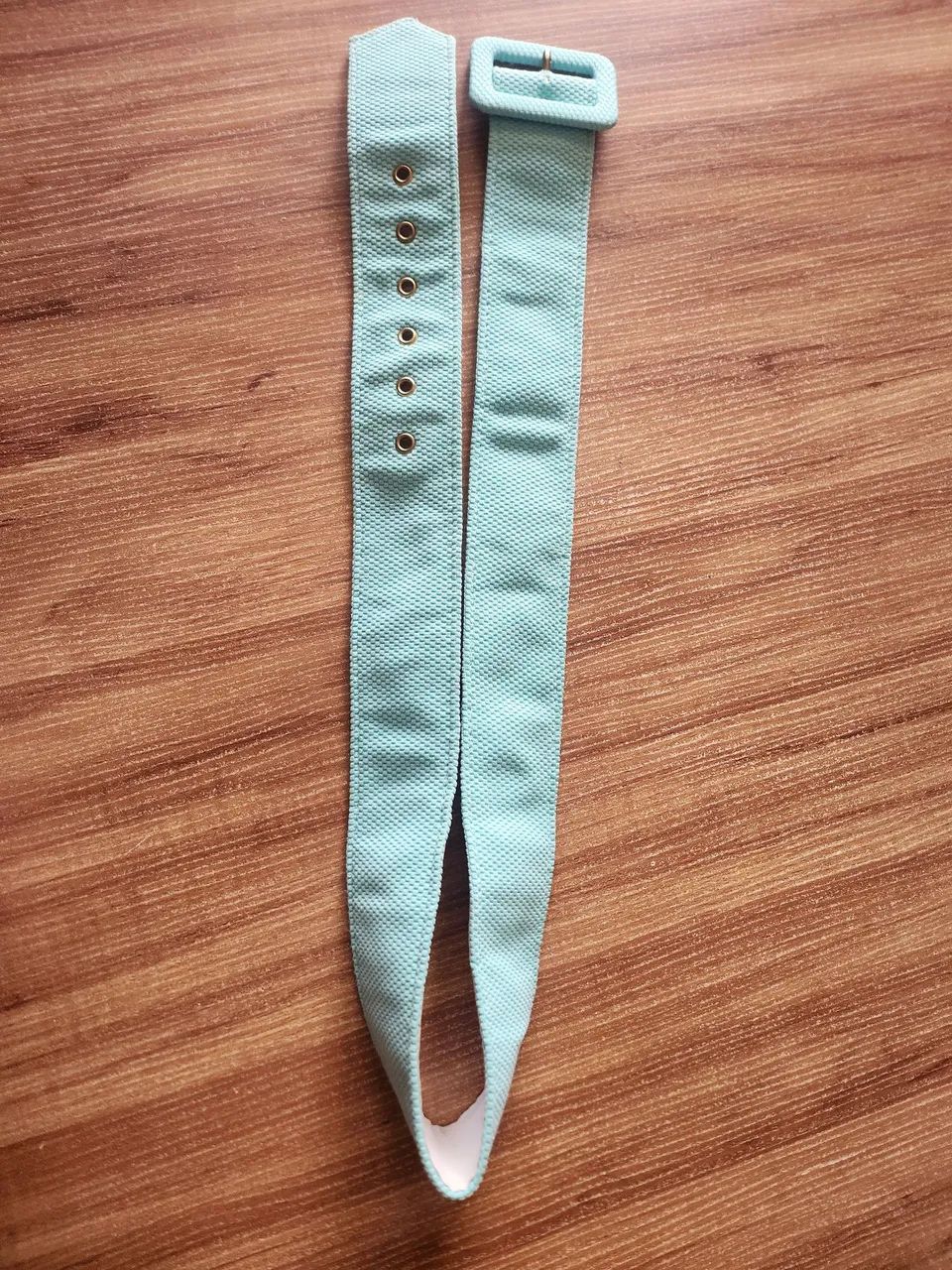 Cinto azul estilo vintage  - Foto 3