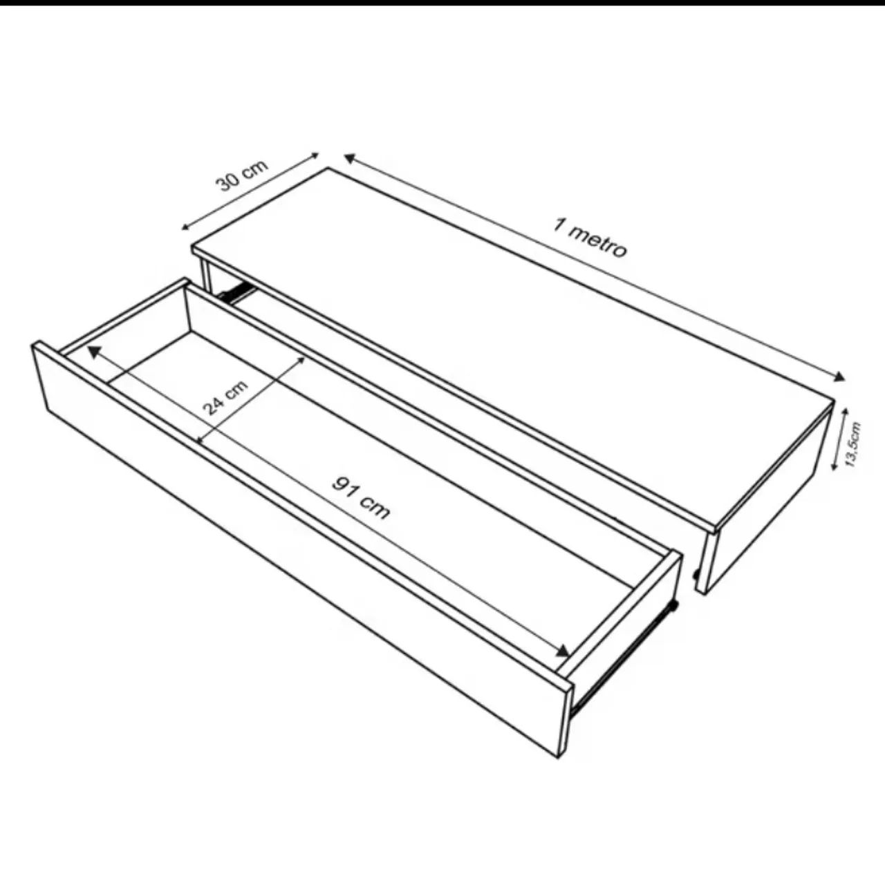 Penteadeira Suspensa 64842039120641122