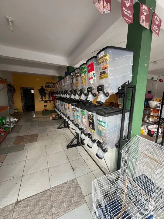 Dispenser de rações durabox 40LT 10 bocas  - Foto 2