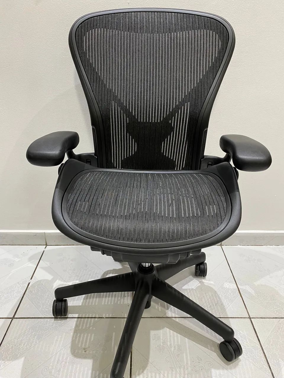 Cadeira Herman Miller Aeron C Completa Cadeiras de Escritório e