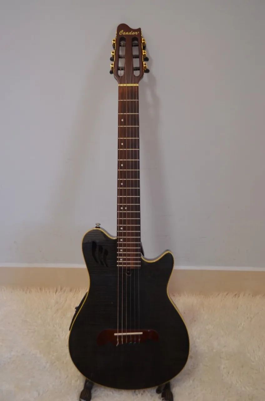 Violão Nylom Eletroacústico Condor CFN  - Made in Korea ((( Raridade ))) - Foto 2