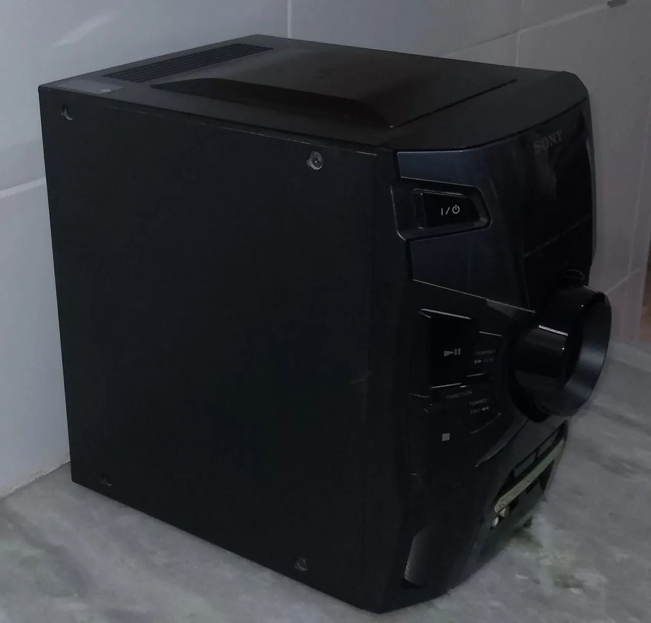 Aparelho de Som - Sony (DEFEITO)<br><br>Modelo MHC-EX66 com duas caixas de som acústica. - Foto 4