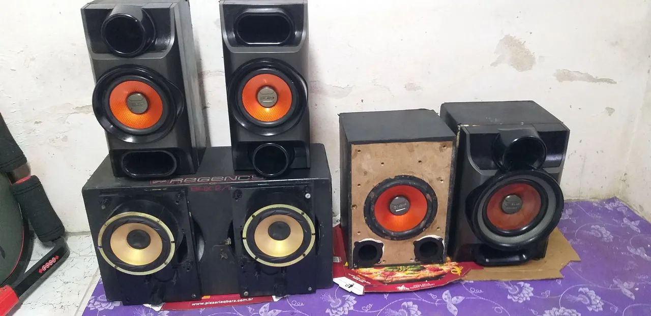 Caixas de Som Funcionando Perfeitamente  - Foto 5
