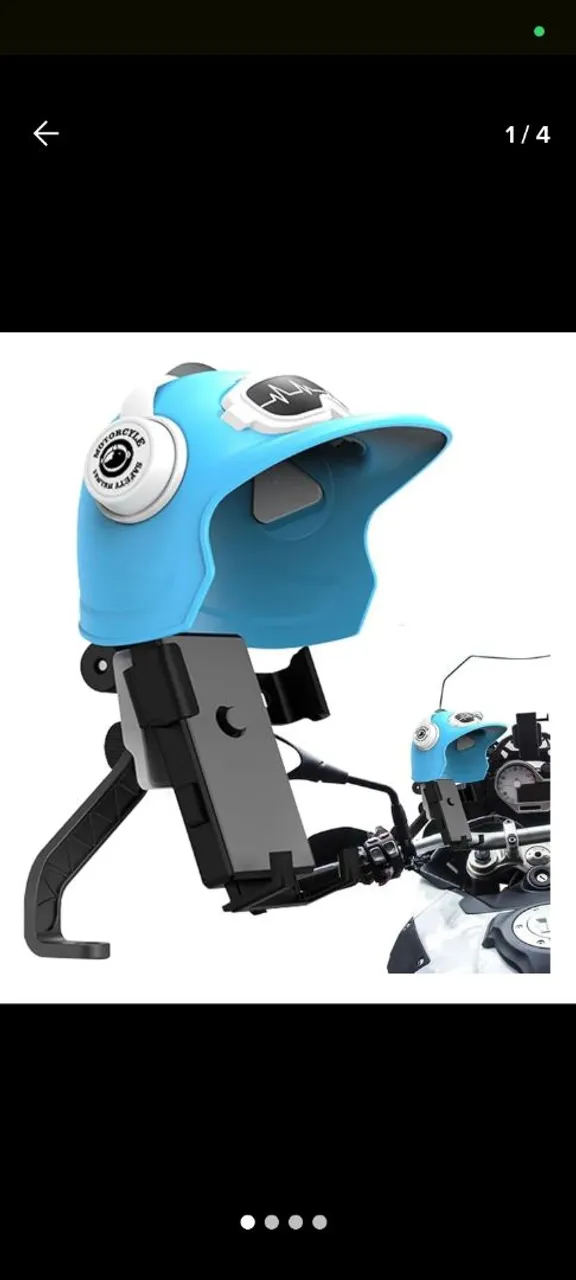 Suporte para celular - Capacete