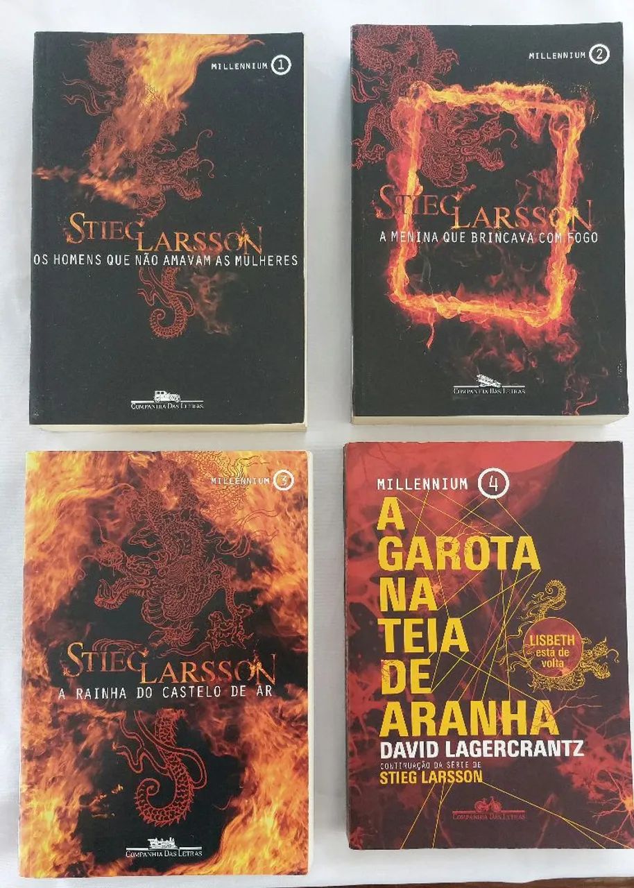 Coleção Livros Millenium Stieg Larsson