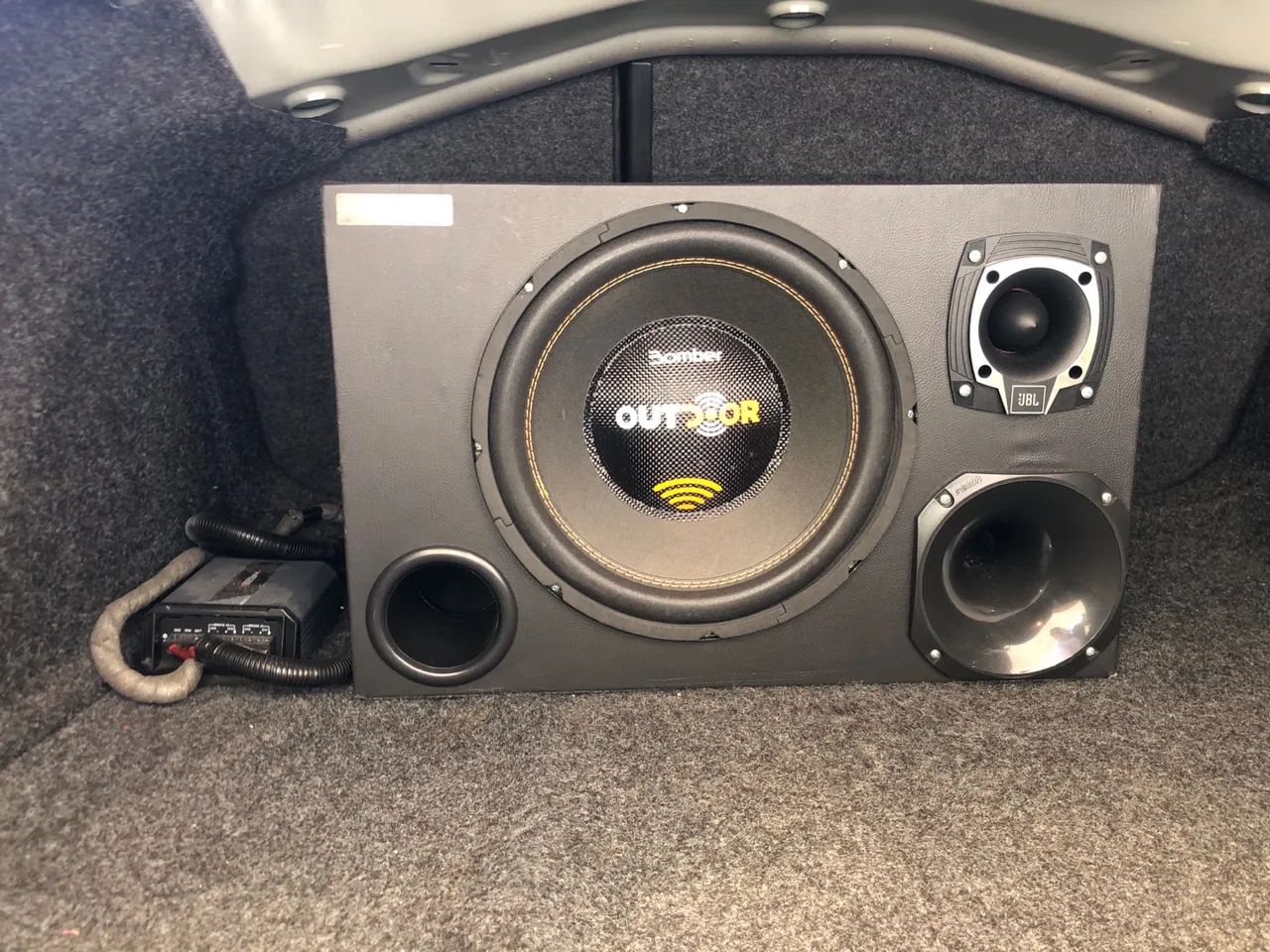 Caixa Trio Bomber Potente com módulo