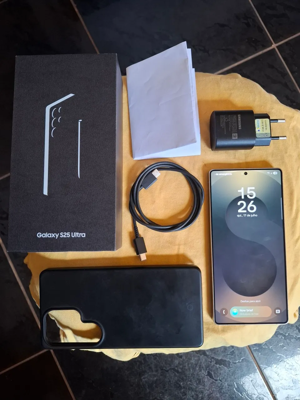 S25 ULTRA 512/COMPRADO DIA 07/05/2025 POR 12.849//ZERADO COM NF E TODOS OS ACESSÓRIOS 