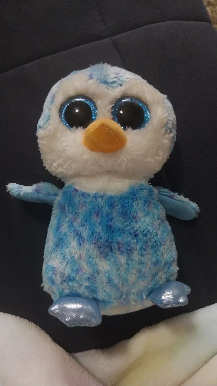 Beanie boo pelucia pinguim 
