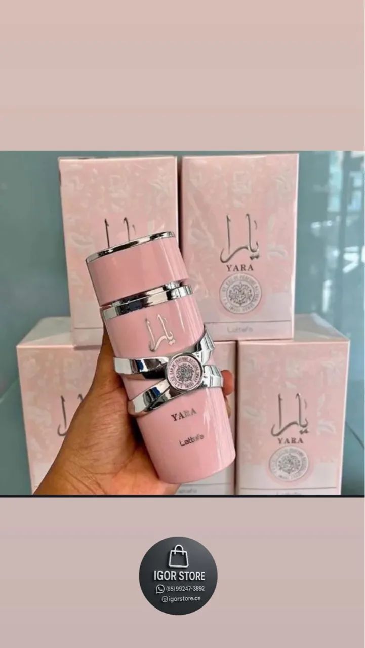 *Perfume Yara Lattafa - Original e Exclusivo/ varejo e atacado