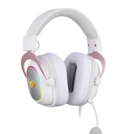 HEADSET GAMER REDRAGON ZEUS X RGB 7.1 ROSE