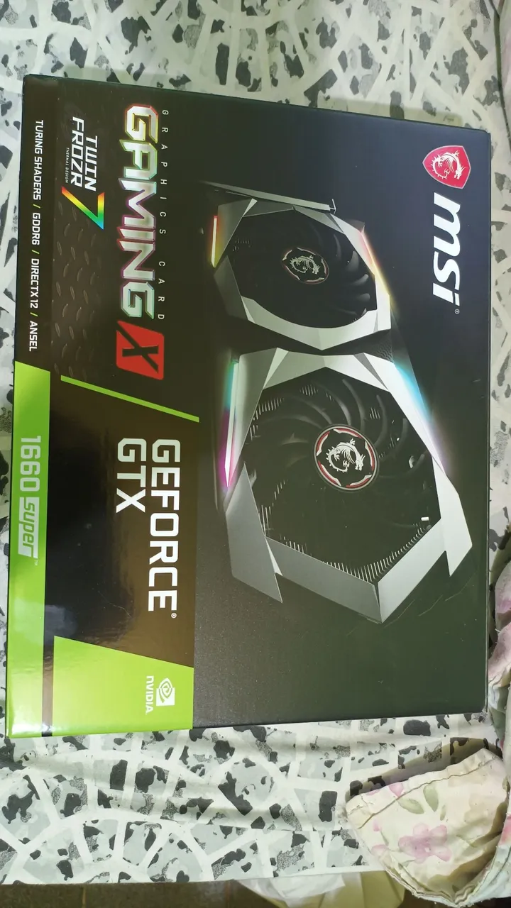 Placa de Vídeo MSI GeForce GTX 1660 Super Gaming X